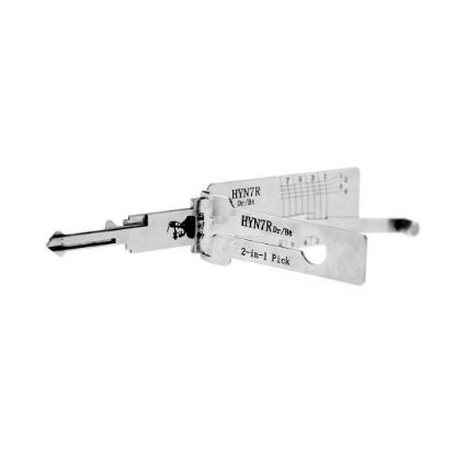 New Original Lishi HYN7R / HY12 2-in-1 Decoder and Pick for Hyundai and Kia [Profile: HYN7R & HY12 (Flat 8 Cut)] | Emirates Keys